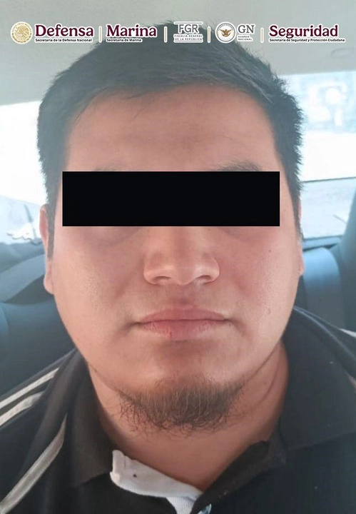 Tras su detención, en Texcoco, Perdomo Díaz fue puesto a disposición del Ministerio Público para determinar su situación legal y ser deportado a El Salvador.