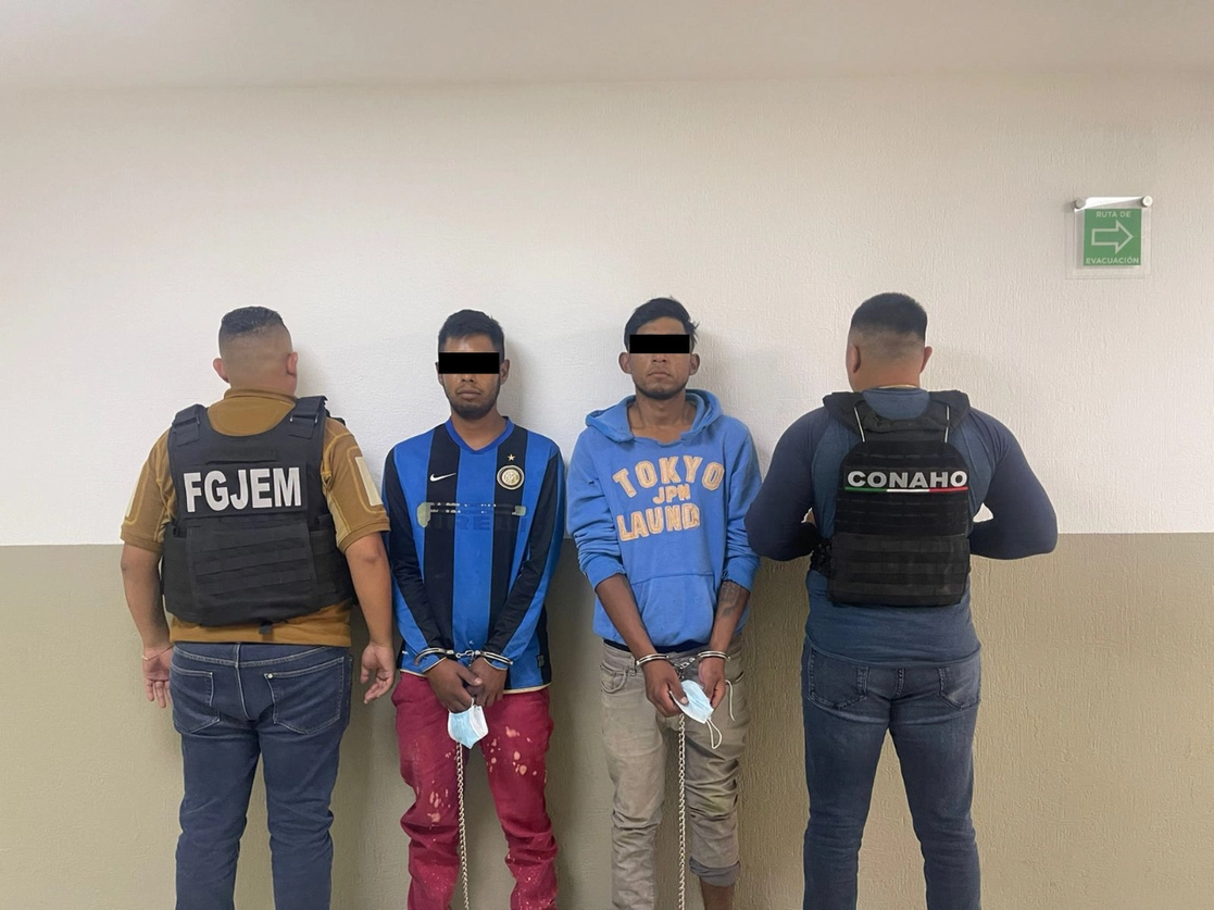 Los imputados fueron ingresados al Centro Penitenciario y de Reinserción Alfonso Quiroz Cuarón, en Texcoco, Estado de México. Foto SSPC 