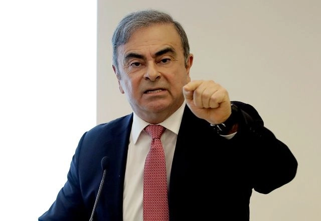 Un hombre y su hijo sospechosos de ayudar al ex jefe de Nissan Carlos Ghosn (en la imagen de archivo) a huir de Japón en diciembre fueron detenidos en Estados Unidos y deben comparecer ante un juez este miércoles por la tarde. Foto Afp