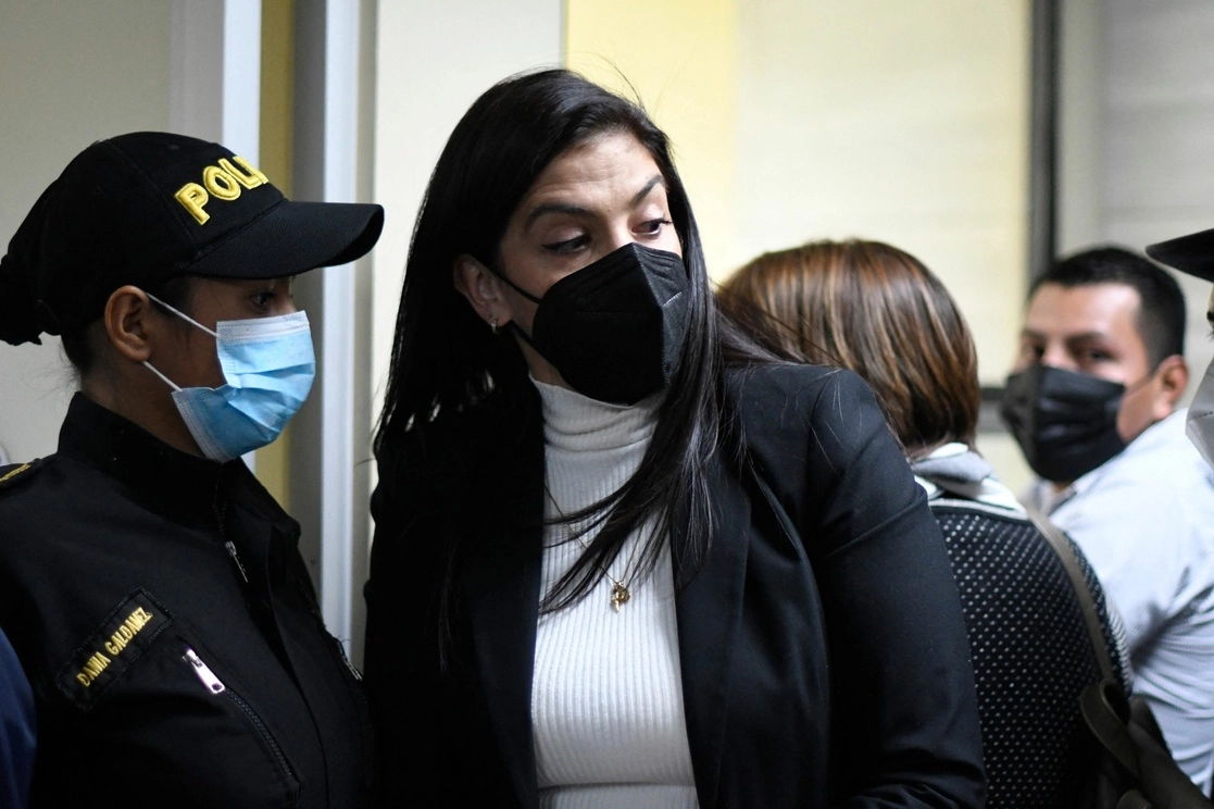 Eva Sosa, ex integrante de la Fiscalía Especial contra la Impunidad en Guatemala, fue detenida en días pasados junto la abogada Leyly Santizo. Foto Afp / Archivo