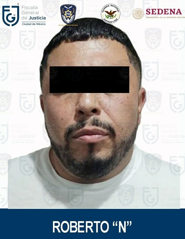 Con base en las investigaciones de la Fiscalía, Roberto N perteneció a la extinta Policía Judicial de la Procuraduría General de Justicia del Distrito Federal. Foto FGJCDMX