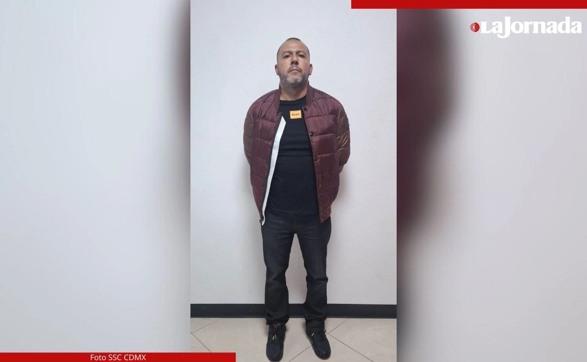 Rafael Francisco Vieyra, integrante de la agrupación criminal 'La Ronda 88', fue detenido en calles de la alcaldía Cuauhtémoc por elementos de la policía capitalina. Foto  