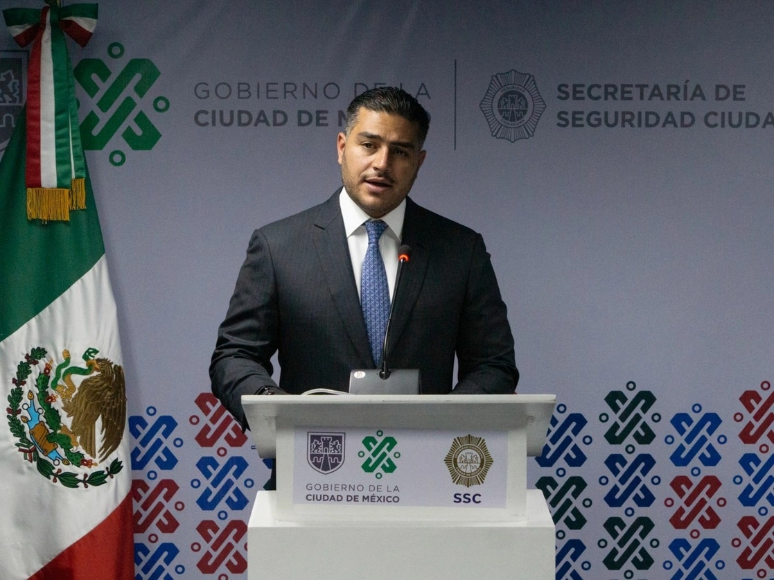 El secretario de Seguridad Ciudadana de la Ciudad de México, Omar García Harfuch. Foto Pablo Ramos / Archivo 