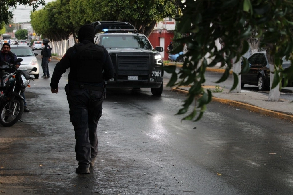 La Secretaría de Seguridad de León, Guanajuato, detuvo al grupo delictivo conformado por siete personas extranjeras. Foto Cuartoscuro / Archivo