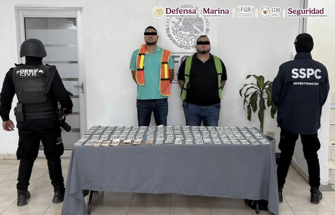 En diferentes operaciones, elementos de la Defensa, Semar, GN y FGR, FGE y la policía estatal, detuvieron a generadores de violencia en Nuevo León. Foto 