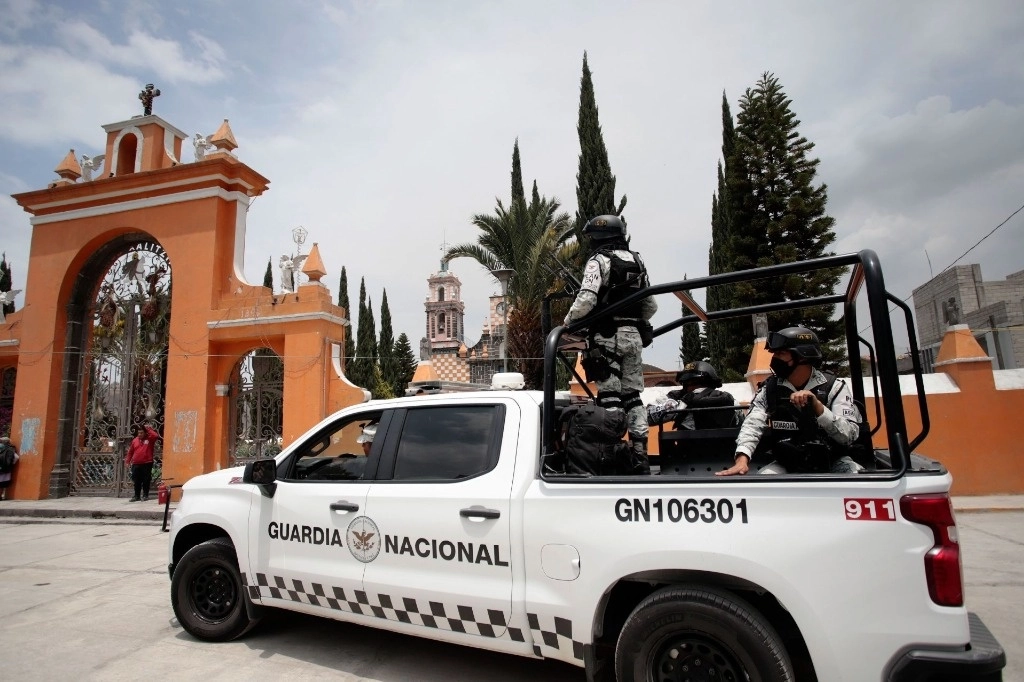 Elementos de la Guardia Nacional en Puebla. Foto Cuartoscuro / archivo 