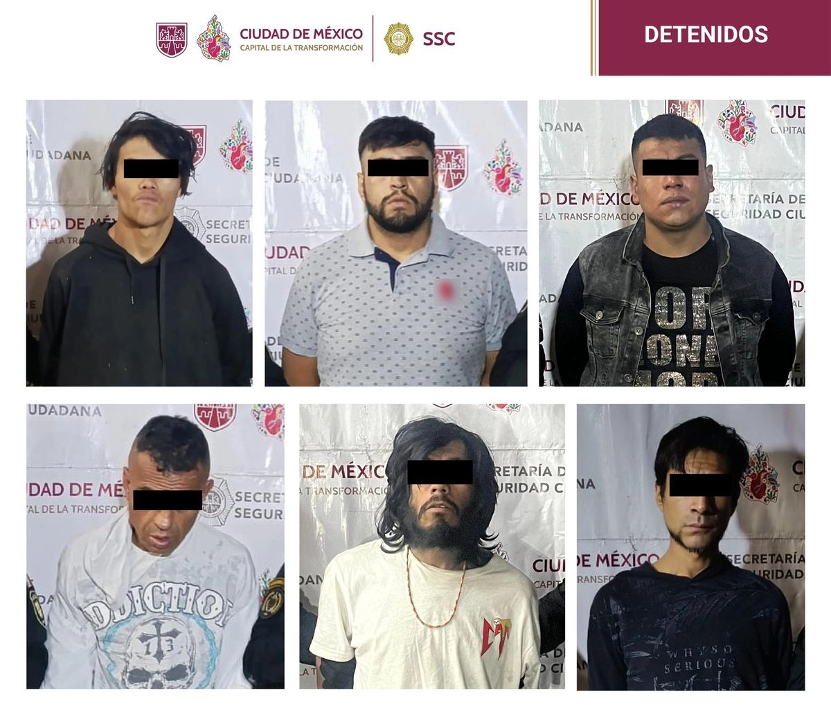 Tras labores de inteligencia se logró la detención de seis personas dedicadas a la fabricación y venta de dulces de mariguana en la alcaldía Venustiano Carranza. Foto tomada de X   