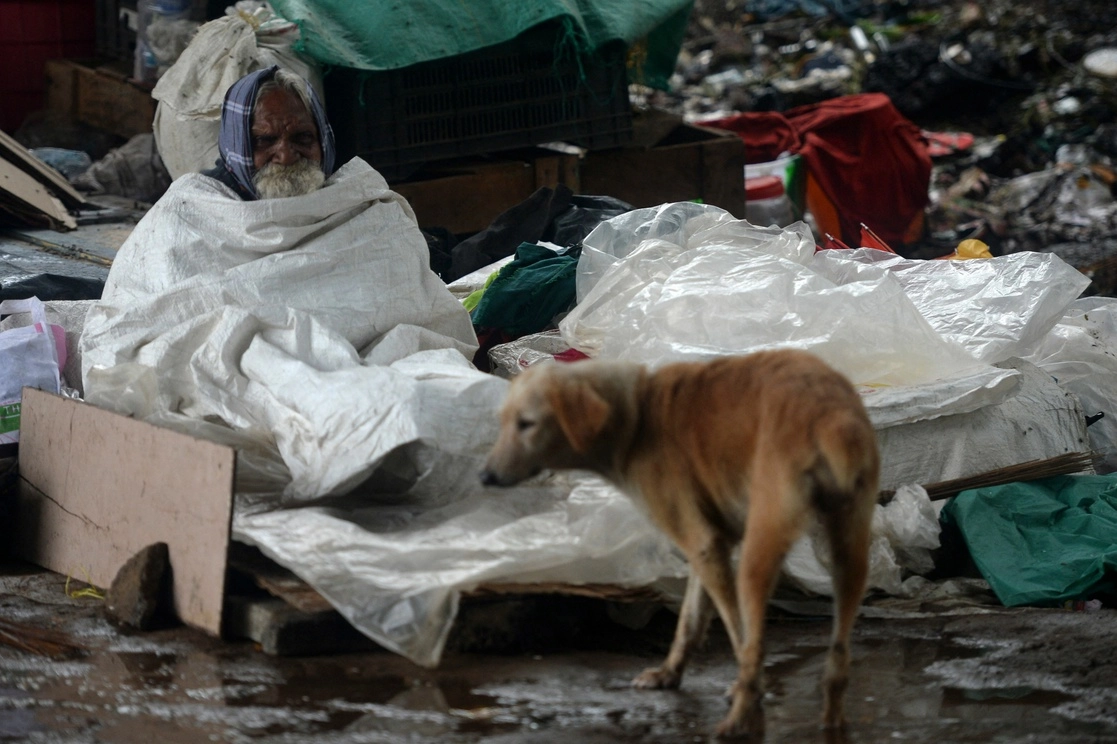 Aspectos de la pobreza en India. Foto Afp