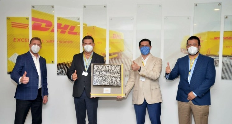 La empresa Tracusa ganó el "Right First Time" de la Categoría Esencial DHL. Foto. DHL México. 