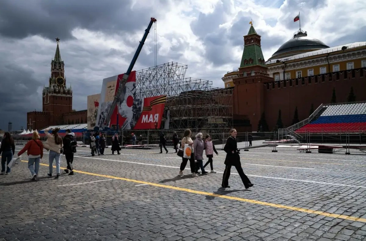 La Plaza Roja de Moscú, Rusia.