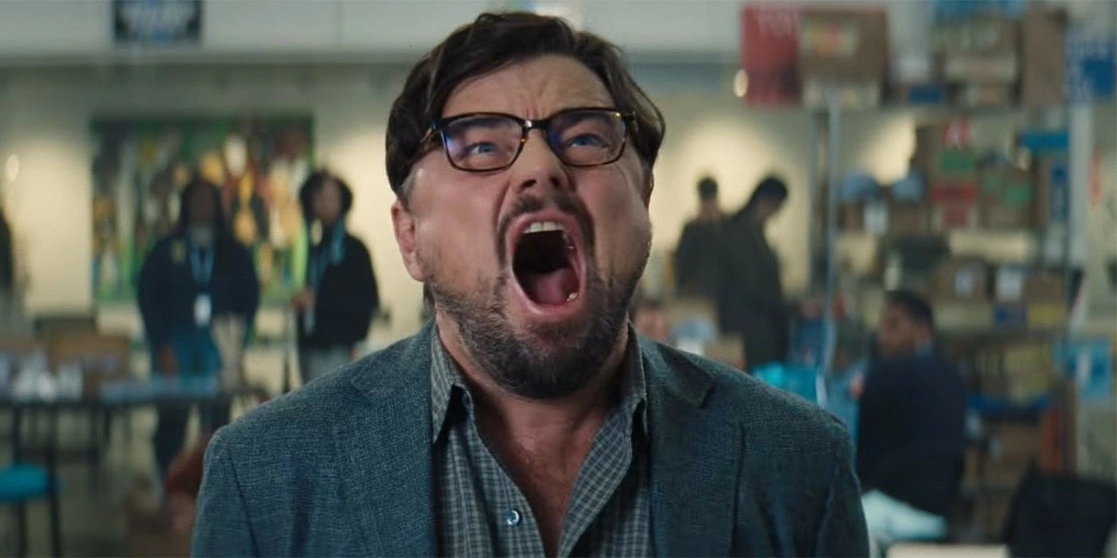 Netflix ha lanzado el nuevo tráiler de ‘Don't Look Up’ la apocalíptica comedia dirigida por Adam Mckay que reúne a un elenco de estrellas encabezado por Leonardo DiCaprio y Jennifer Lawrence. Foto Europa Press / Netflix