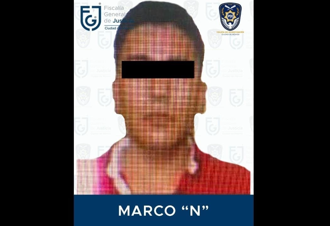 Marco Antonio “N” recibió una condena de 520 años de prisión por su responsabilidad penal en la comisión del delito de privación ilegal de la libertad en el caso del bar Heaven. Foto FGJ