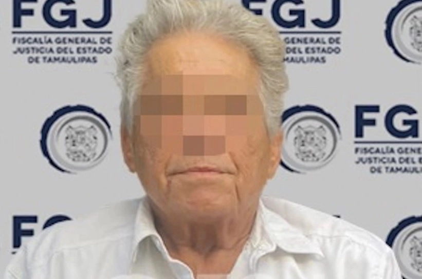 Leal Moncada, líder y fundador de la CCPJM, detenido el 5 de julio anterior en Monterrey, Nuevo León, y preso en la ciudad fronteriza de Reynosa. Foto fgjtam.gob.mx
