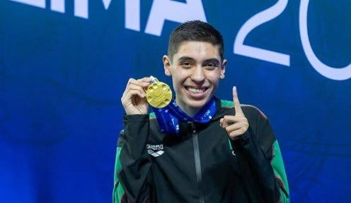 Una diferencia de 3.3. puntos fue lo que marcó subir a lo más alto del podio ganado por el británico Ranjuo Tomblin (218.1667), mientras el colombiano Gustavo Sánchez se quedó con el bronce (210.6292). Foto 