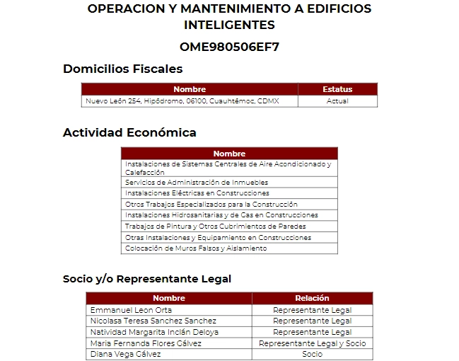 Una de los documentos publicados por el presidente López Obrador en sus redes sociales sobre los contratos de Xóchitl Gálvez. Imagen tomada de Twitter @lopezobrador_