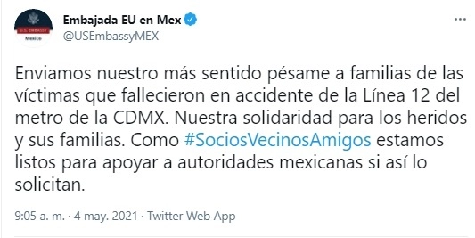 Imagen tomada de Twitter 