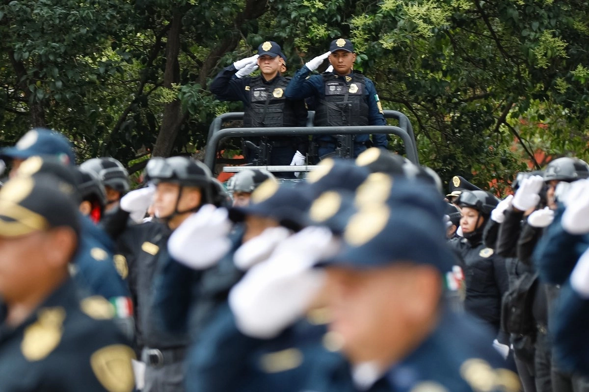 Elementos de la Policía de la Ciudad de México en imagen de archivo. Foto 