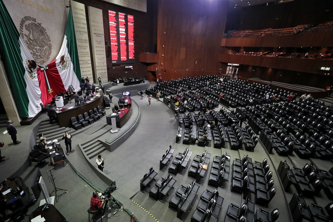 Durante sesión en la Cámara de Diputados, el 23 de septiembre de 2021. Foto Marco Peláez