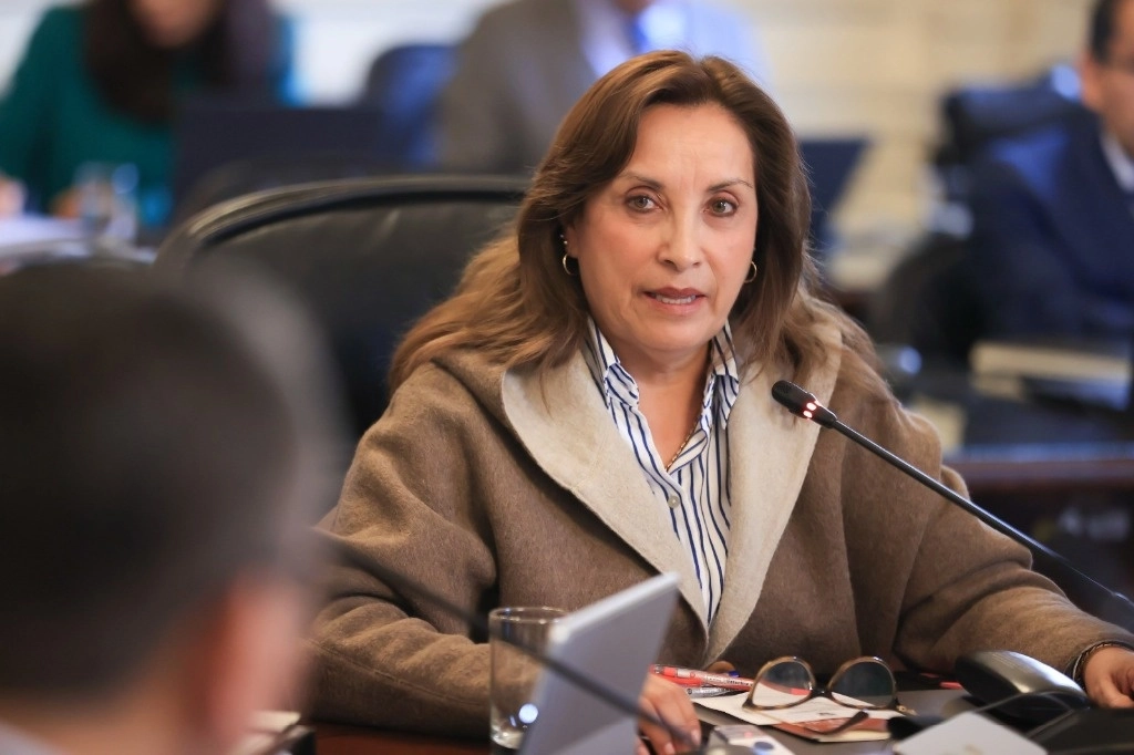 La presidenta de Perú, Dina Boluarte. Foto Europa Press