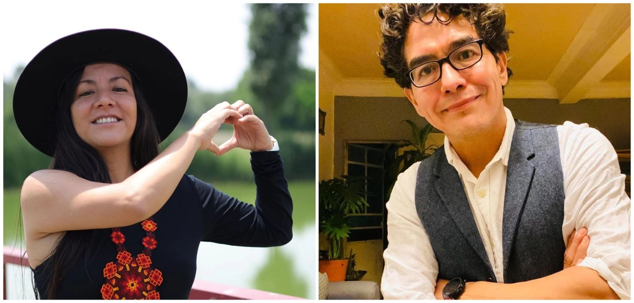 Ximena Guzmán y José Muñoz, los dos colaboradores cercanos de la jefa de Gobierno, Clara Brugada, asesinados ayer en la Ciudad de México. Foto tomadas de redes