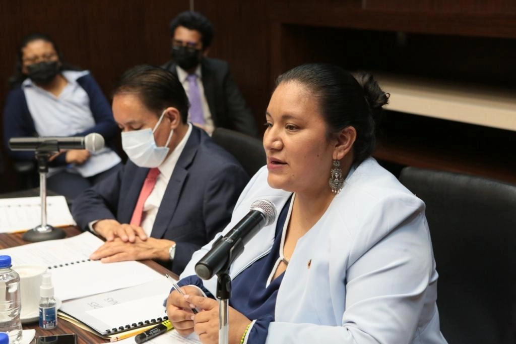 En la imagen, Beatriz García Villegas, diputada local por Morena. Foto La Jornada