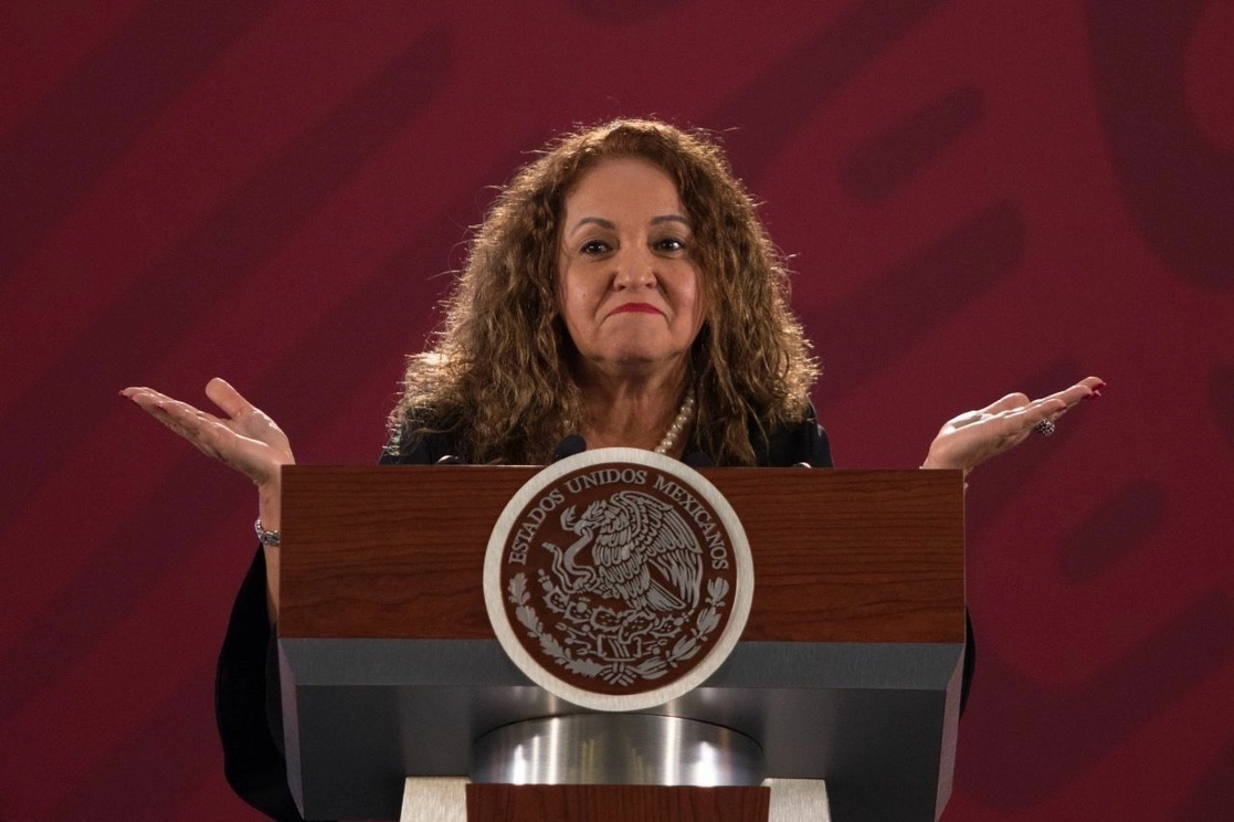 Sanjuana Martínez, directora de Notimex. Foto Cuartoscuro / Archivo
