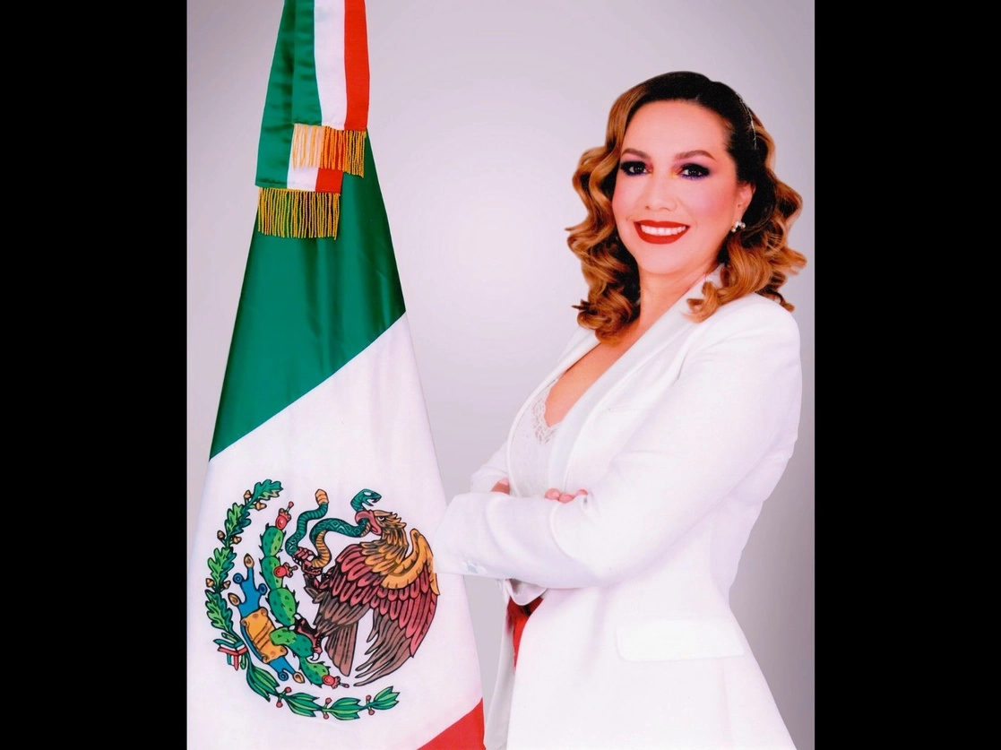 Zulema Adams, ex alcaldesa de Tecate, Baja California, ahora diputada federal por Movimiento Ciudadano. Foto tomada de Twitter @adams_zulema / Archivo