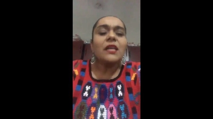 La funcionaria municipal difundió hace unos días un video en el que denunció amenazas del edil y su esposa. Foto 'La Jornada' 