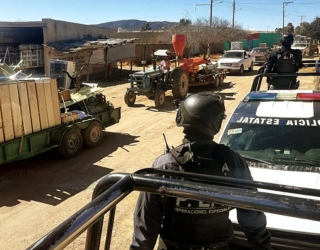 La violencia entre grupos del crimen organizado ha provocado que muchas comunidades de Zacatecas sean desplazadas. Foto La Jornada