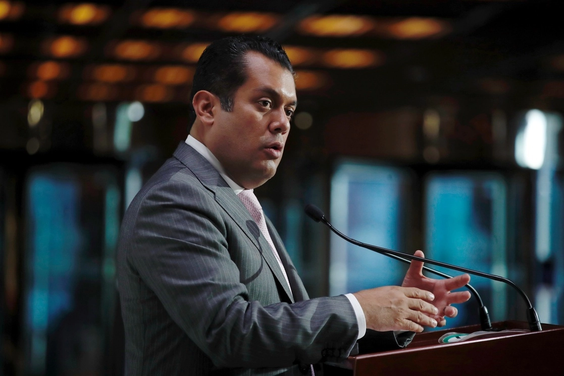El presidente de la Mesa directiva de la Cámara de Diputados, Sergio Gutiérrez Luna, de Morena, en imagen de archivo. Foto Cristina Rodríguez