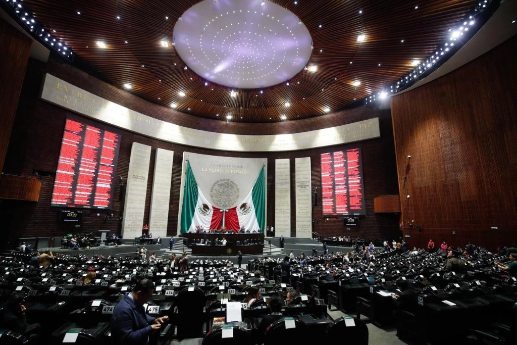 Diputados aprobaron la Ley Orgánica de la Administración Pública Federal para definir la política marítima de México, el 14 de febrero de 2024. Foto Cristina Rodríguez