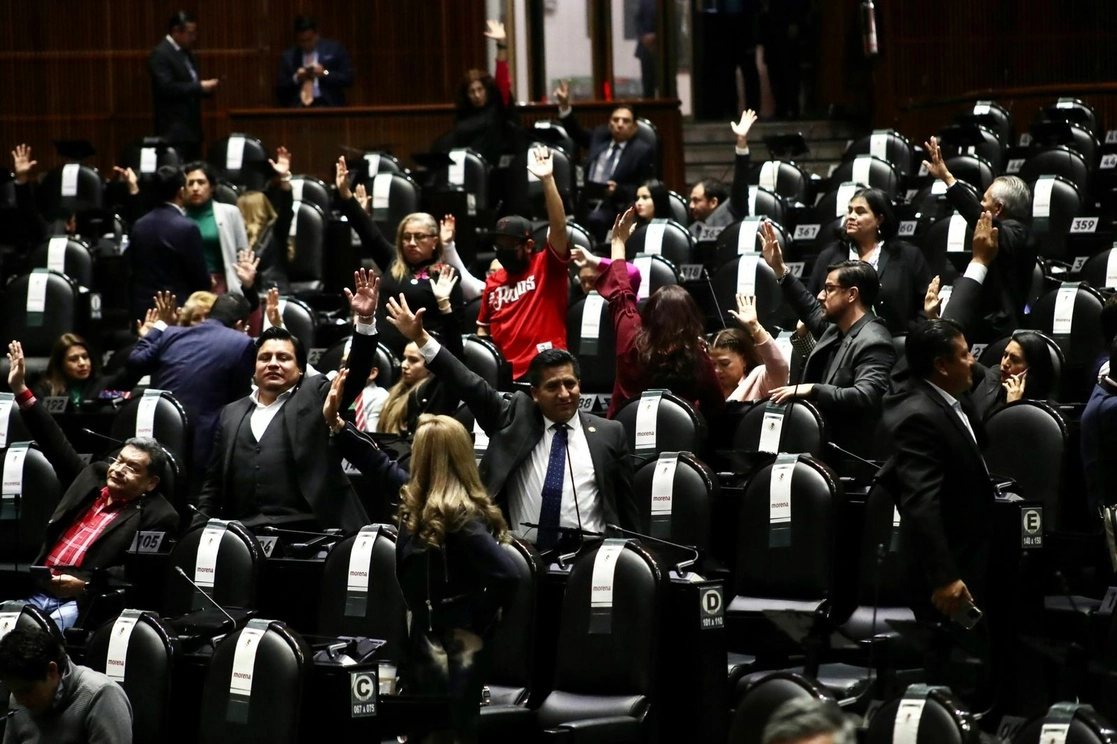 Diputados durante la sesión de este 15 de diciembre de 2022. Foto Luis Castillo 
