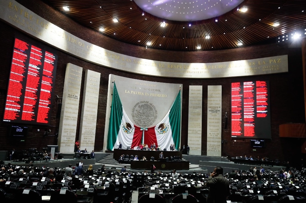 Sala de sesiones de la Cámara de Diputados. Foto Cristina Rodríguez