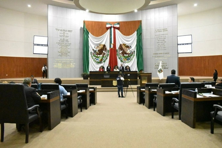 Pleno del Congreso de Tamaulipas en imagen de archivo.  Foto tomada del Twitter de @CongresoTams