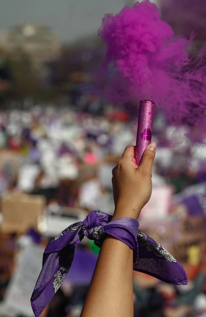 Diputados del PT en el Congreso de Zacatecas piden a las autoridades esclarezca en el caso de 17 mujeres agredidas por policías en la marcha del 8M de 2024. Foto Víctor Camacho
