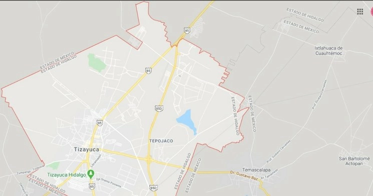 El Instituto Mexicano del Seguro Social informó que no se registra ningún contagio al interior del Hospital General de Zona 33 en este municipio hidalguense. Imagen tomada de Google Maps