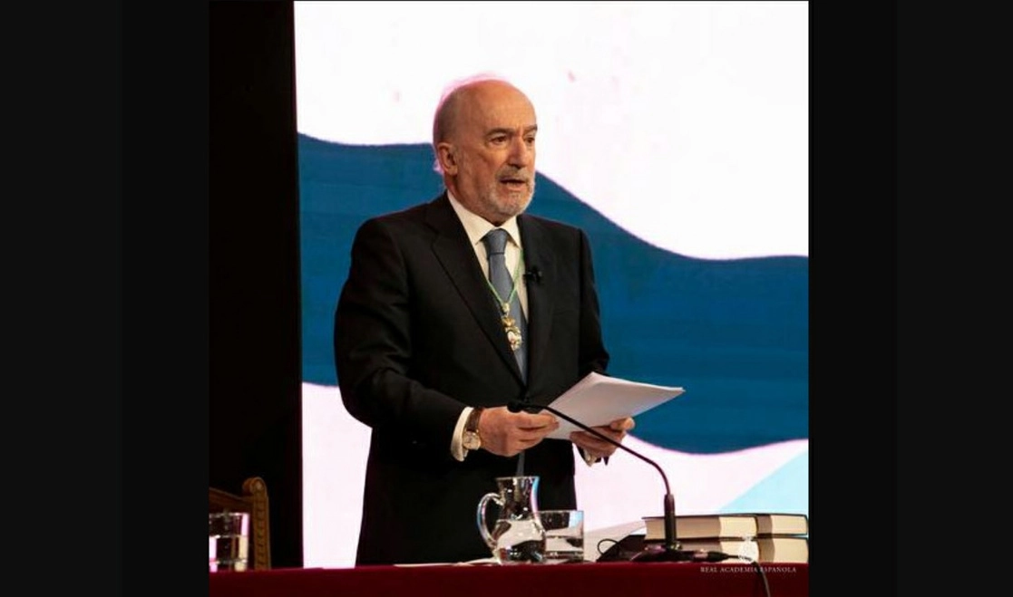 Muñoz Machado en la ceremonia conmemorativa del 70 aniversario de la Asociación de Academias de Lenguas Española. Foto cortesía de la RAE