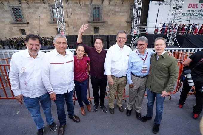 Imagen tomada de la cuenta de twitter de Marcelo Ebrard.