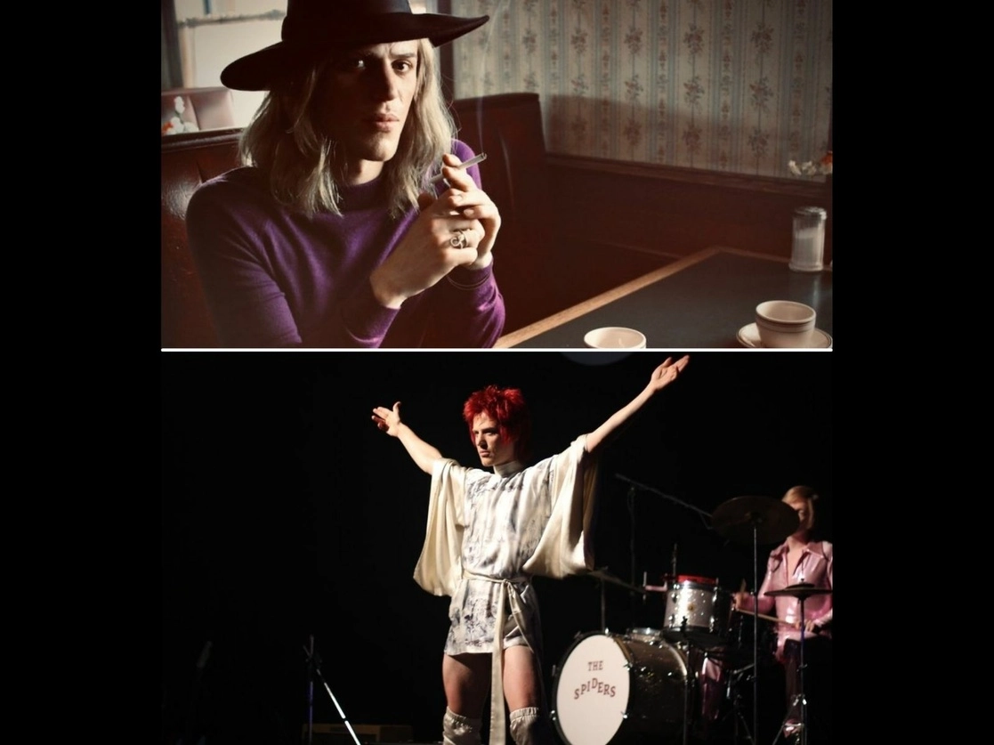 Para comprender el estilo de David Bowie, la diseñadora Julia Patkos se acercó a su obra y trató de entender su manera de pensar. Fotogramas tomados del video promocional de Stardust