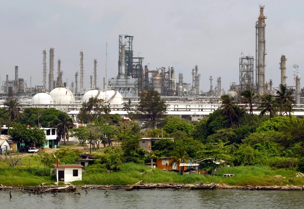Refinería Francisco I. Madero, ubicada en Ciudad Madero, Tamaulipas. Foto Marco Peláez