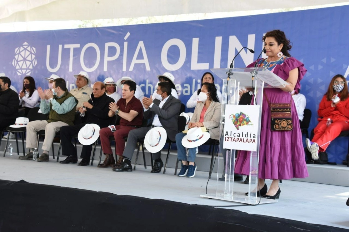 Clara Brugada, alcaldesa de Iztapalapa, en imagen de archivo. Foto tomada de la cuenta de Twitter @ClaraBrugadaM