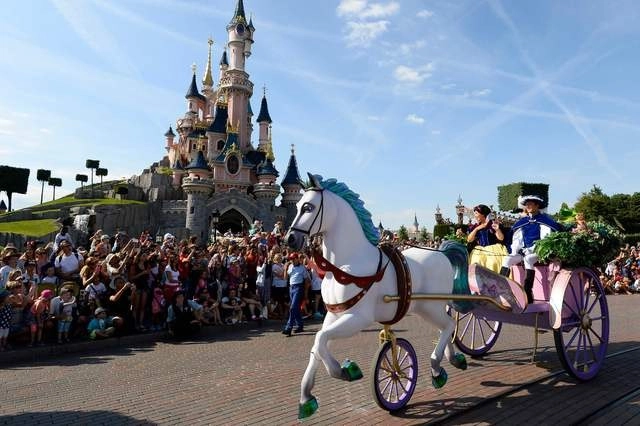 El parque se encuentra en la zona de Marne-la-Vallée, en la región parisina. Foto Afp 