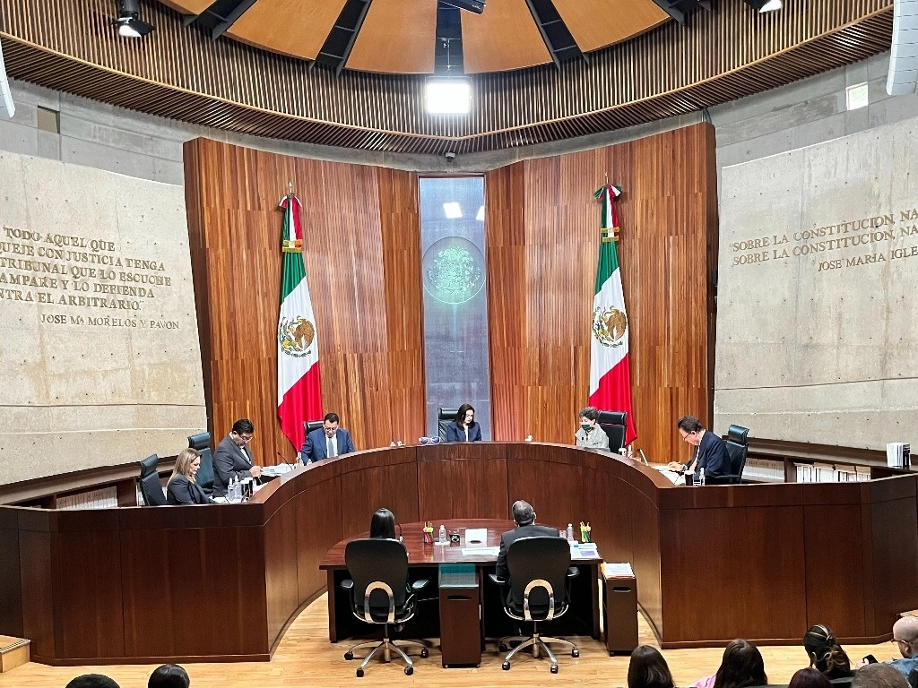 ribunal Electoral del Poder Judicial de la Federación aplazó la discusión sobre la violencia política de género que se analiza si incurrió el presidente AMLO. Foto Luis Castillo/Archivo
