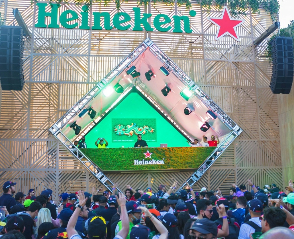 El Dj mexicano Gallardo se presentó en la F1 del Gran Premio de México. Foto Cortesía
