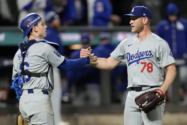 Los Dodgers recuperan de esta manera la ventaja de la localía, tras perder en casa el segundo partido de la serie. Foto Ap