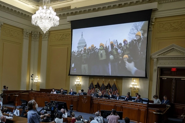 La Cámara de Representantes de Estados Unidos sigue la investigación sobre el asalto al Capitolio el 6 de enero. Foto Afp
