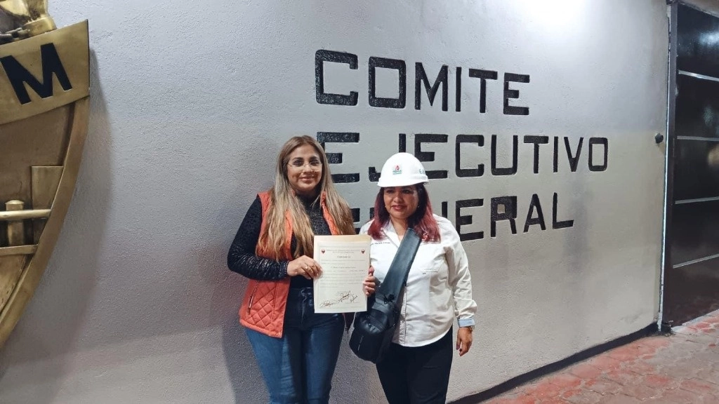 Cristina Alonso García hizo alianza con la ex candidata Esbayde Villaverde para conformar su planilla. Imagen tomada de las redes sociales de Cristina Alonso 