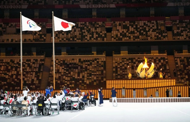 Mientras se celebraba la ceremonia de inauguración de los Juegos Paralímpicos de Tokio, autoridades reportaron un ataque en una estación del metro. Foro Xinhua