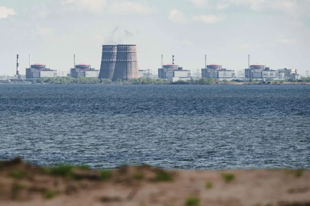 Ukrainian drones attack nuclear plant that Russia controls in Zaporizhzhia