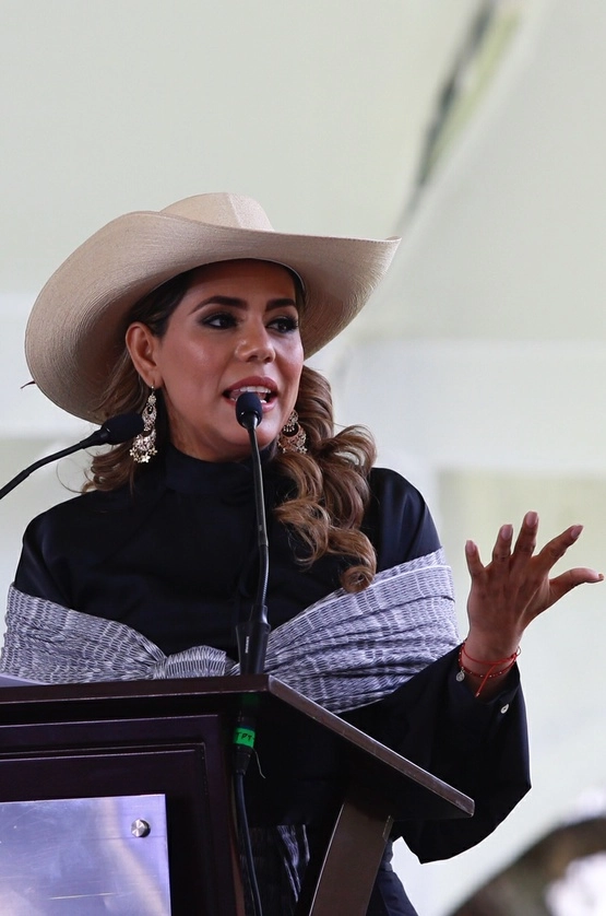 Evelyn Salgado, gobernadora de Guerrero, en imagen de archivo. Foto Guillermo Sologuren